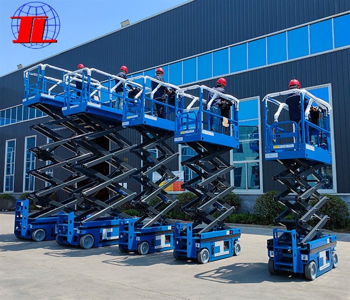 四轮移动升降平台