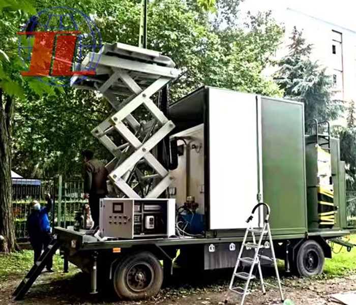 淄博升降旋转卫星监测车