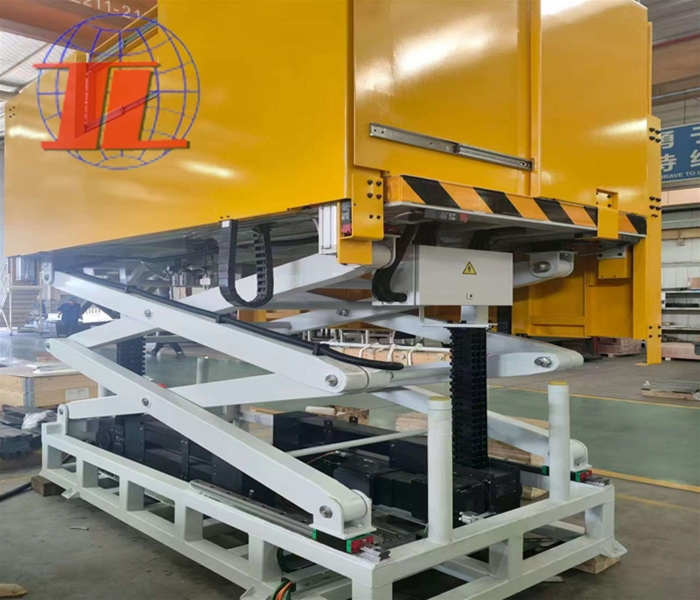 淄博钢性链升降平台(刚性链升降机)